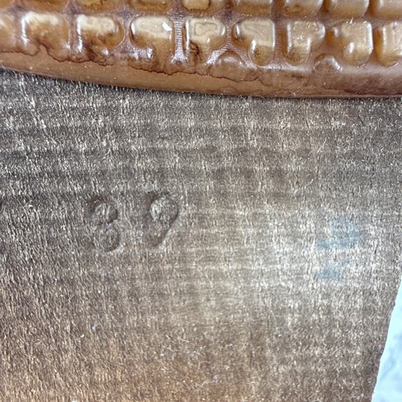 Sandgren Sweden Saragasso Classic Clog Size 39 US 8 Black Leather Slingback - Picture 9 of 10